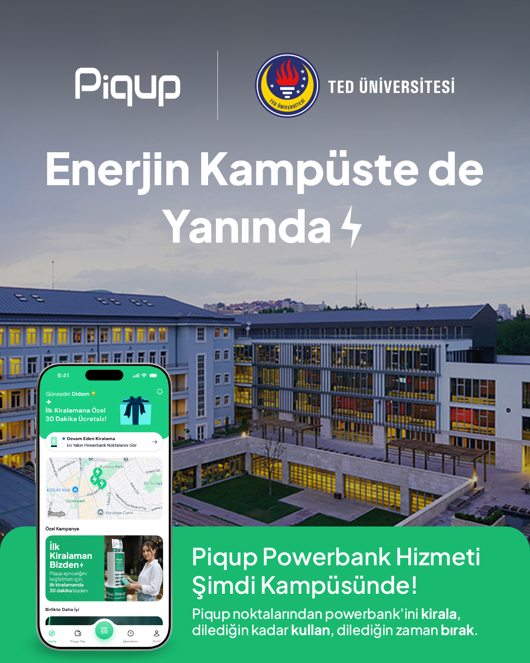 Piqup ile Kampüslerde Kesintisiz İletişim Dönemi!
