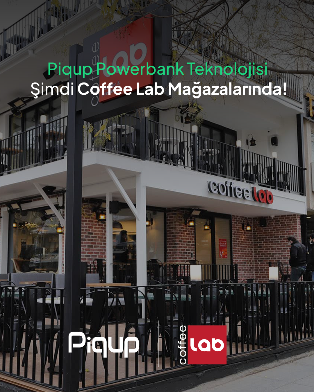 Kahve Molan Yarım Kalmasın: Piqup ve Coffee Lab İş Birliği ile Enerjin Hiç Bitmesin!